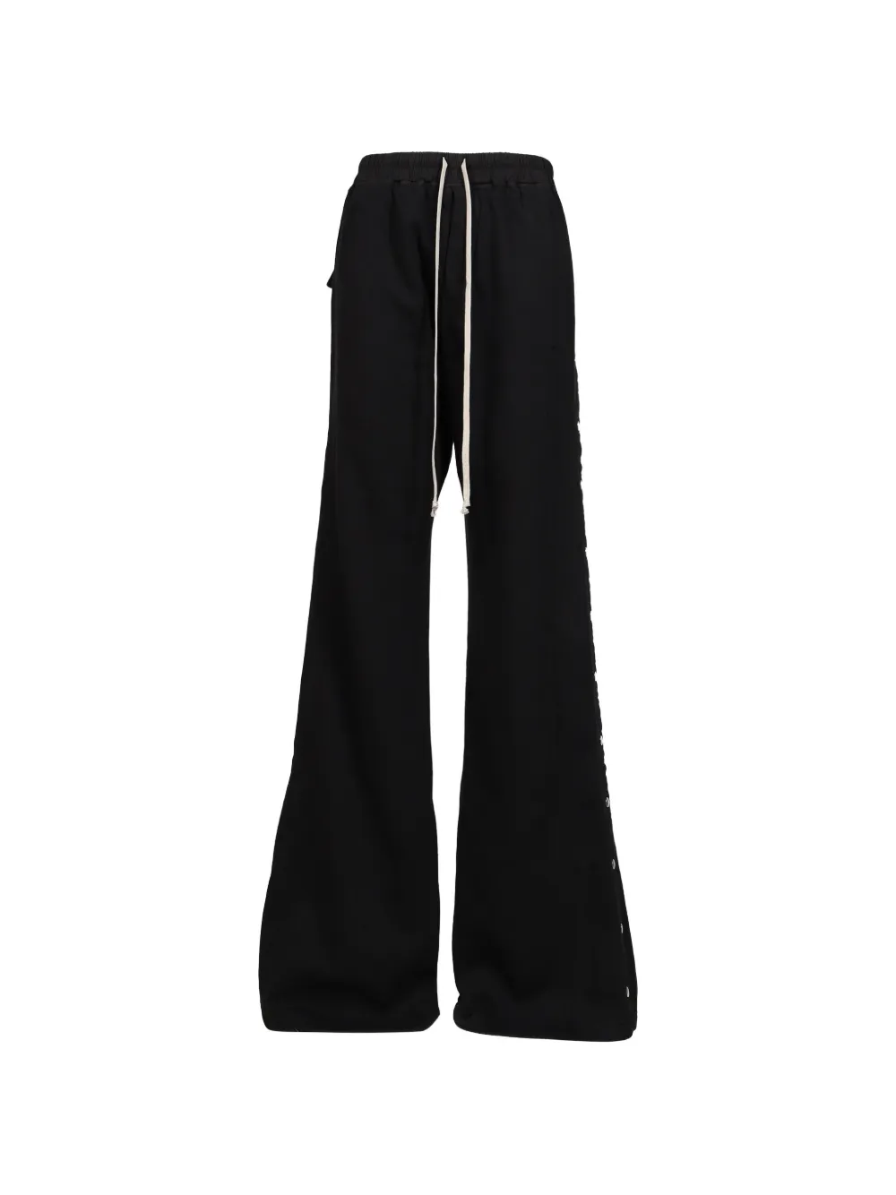 Rick Owens DRKSHDW Pusher snap-button trousers Zwart