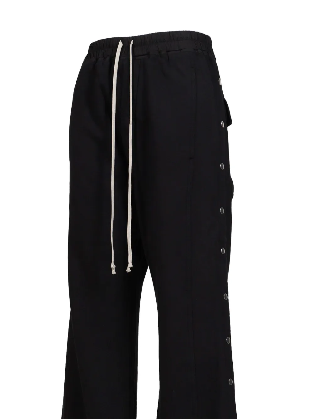 Rick Owens DRKSHDW Pusher snap-button trousers Zwart