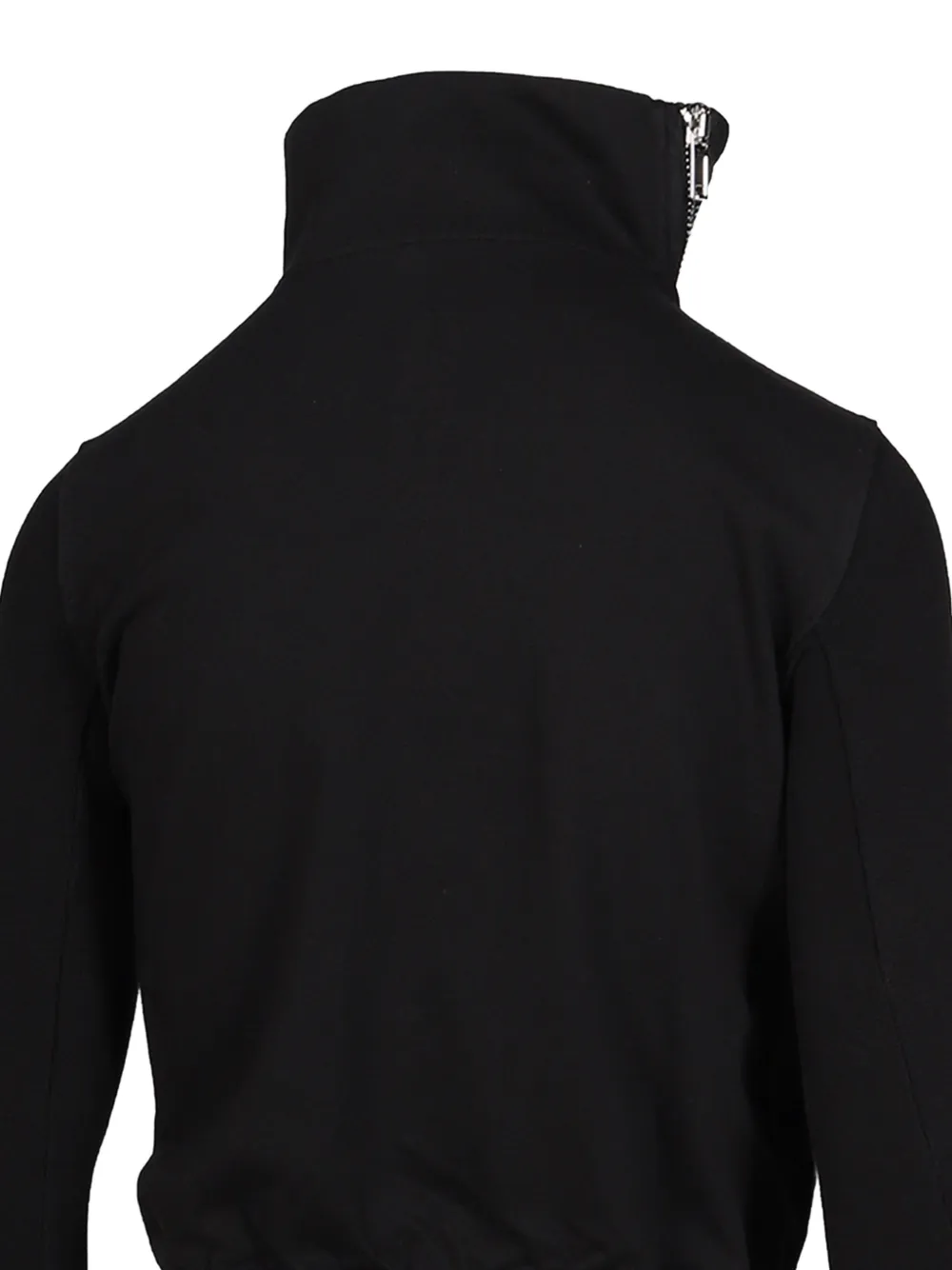 Rick Owens DRKSHDW Mountain asymmetric hoodie Zwart