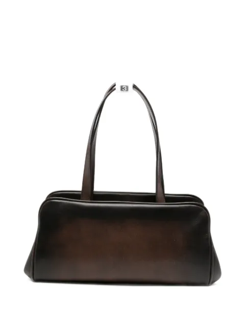 Maison MIHARA YASUHIRO faded-effect leather tote bag