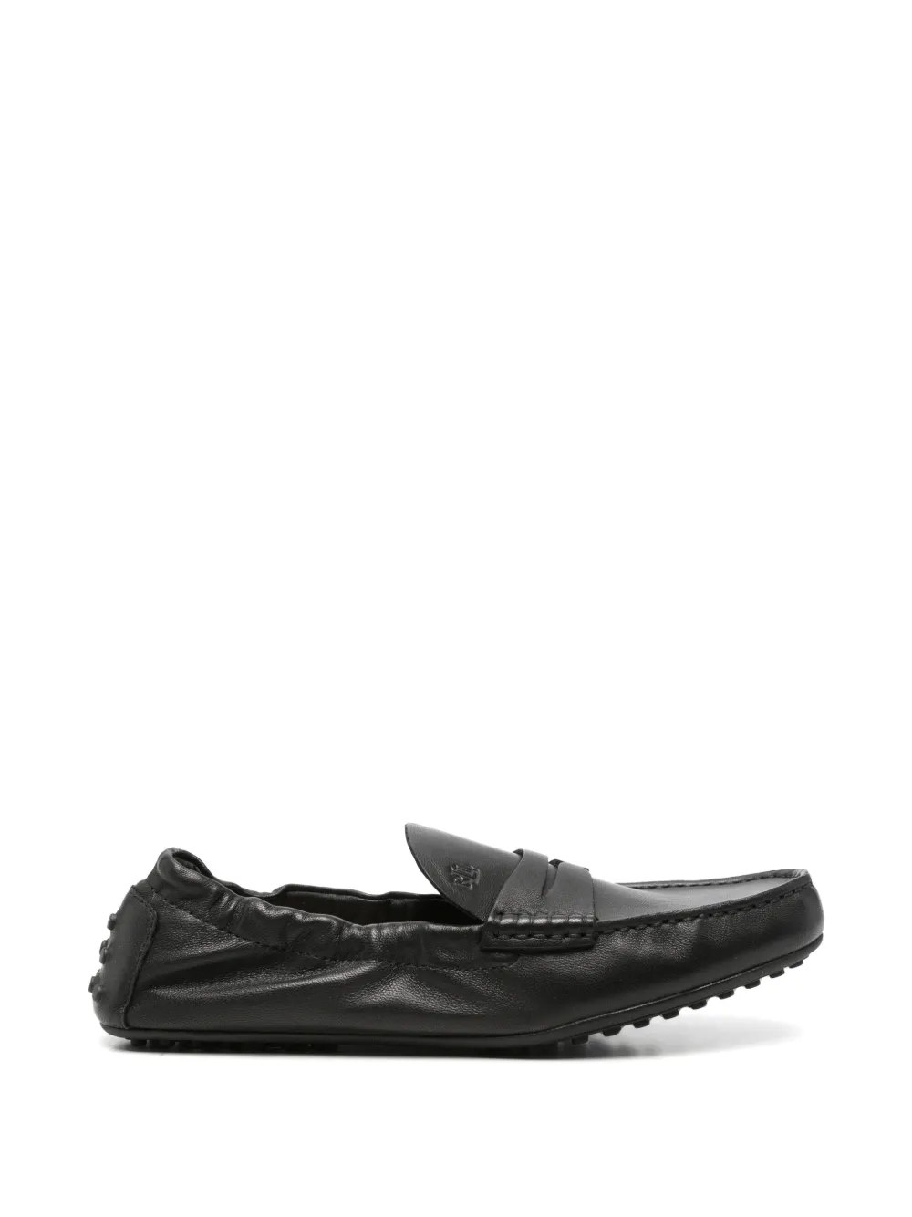 Lauren Ralph Lauren logo-embossed penny loafers - Nero