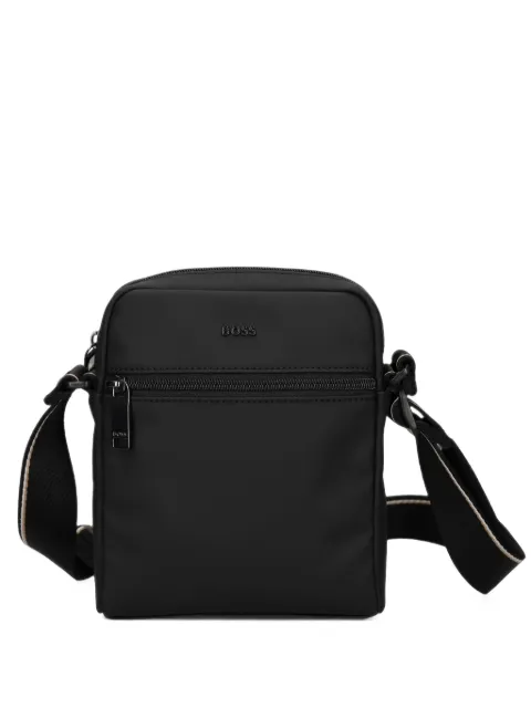 BOSS Zeph logo-plaque shoulder bag