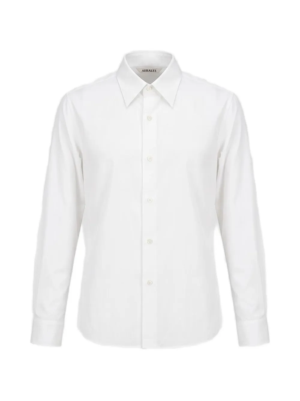 Auralee Finx twill shirt - White