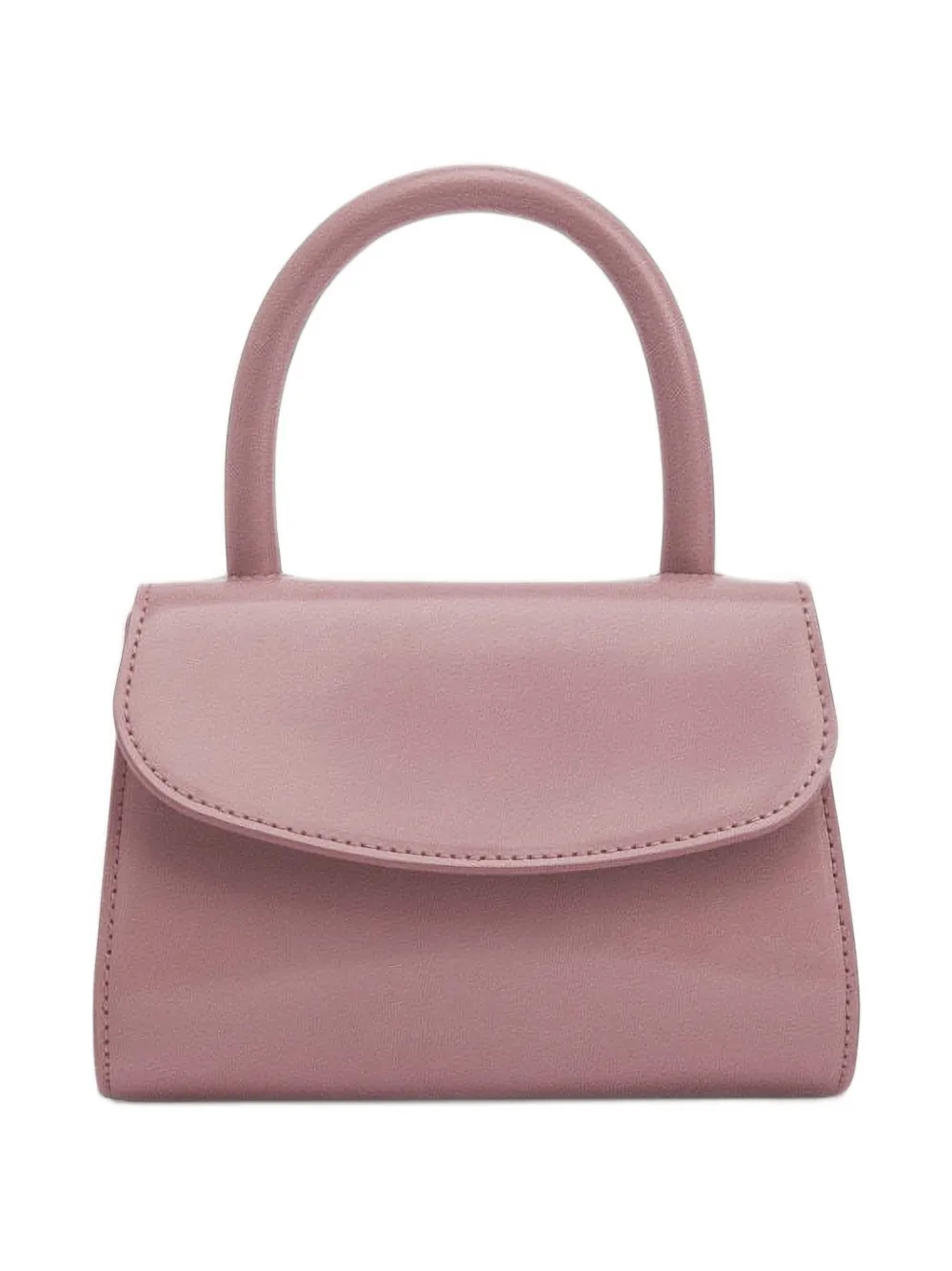 BY FAR Mini 2.0 leather mini bag Roze