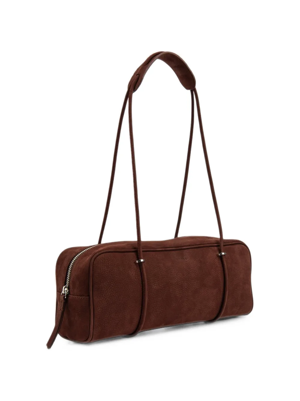 BY FAR Kimberly East-West bag Bruin