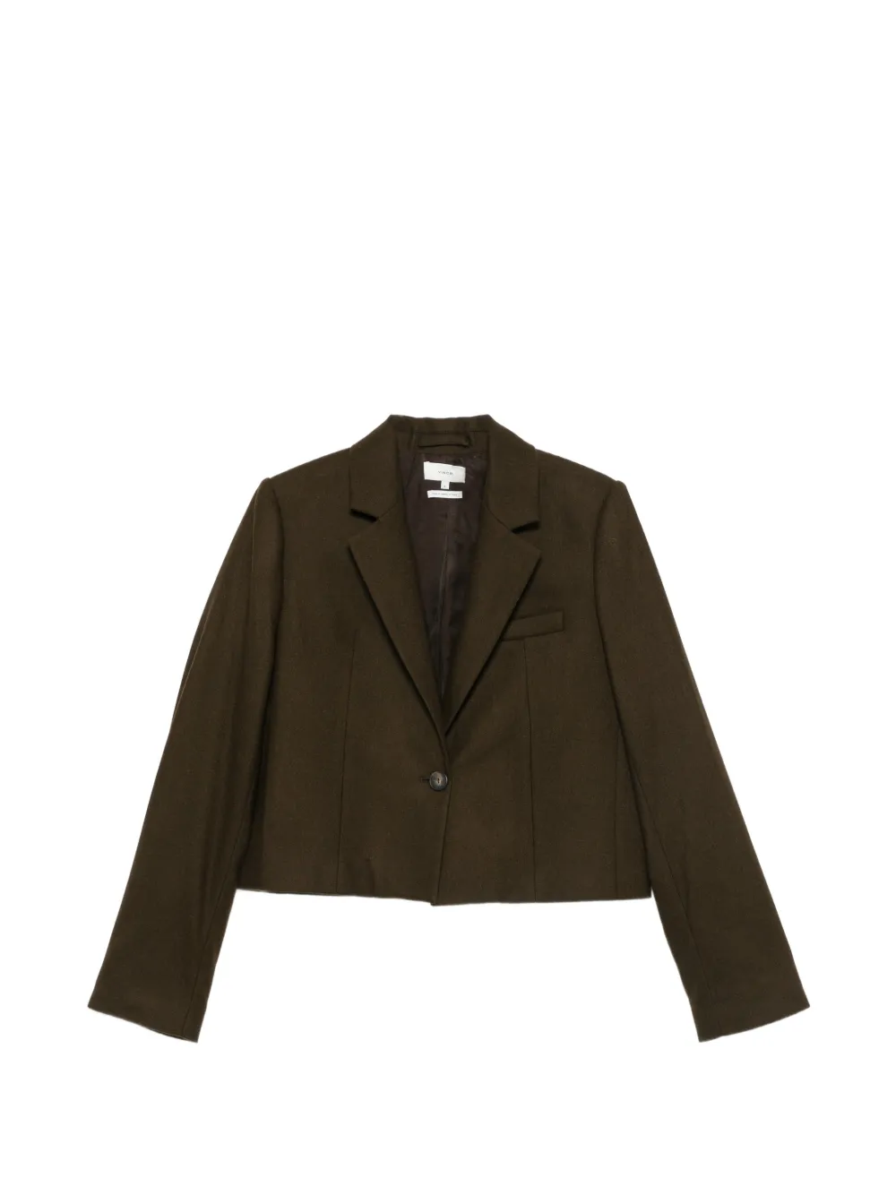 Vince cropped single-breasted jacket Bruin