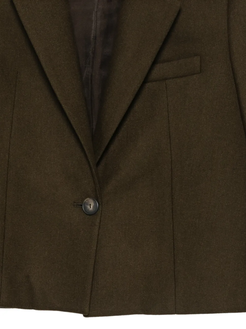 Vince cropped single-breasted jacket Bruin