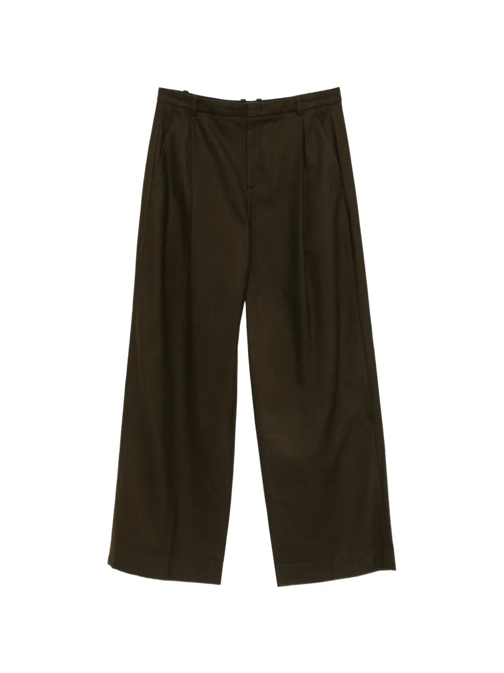 Vince pleated wide-leg trousers Bruin