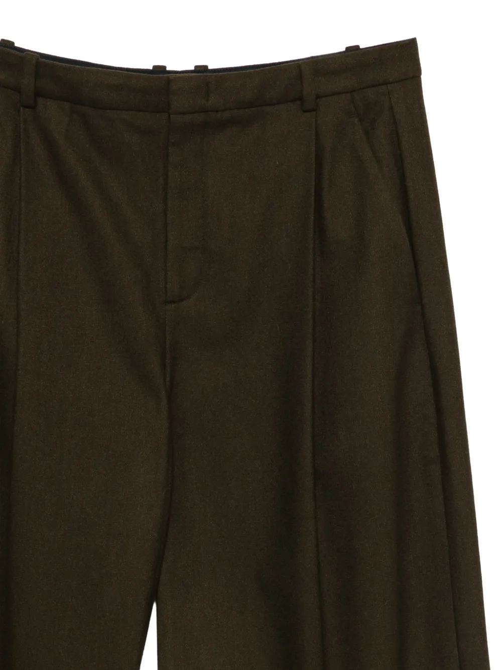 Vince pleated wide-leg trousers Bruin