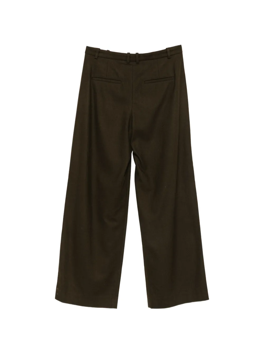 Vince pleated wide-leg trousers Bruin