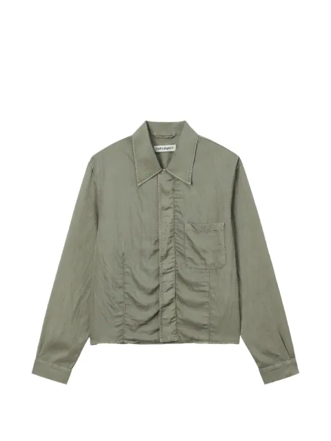 OUR LEGACY Sift zip shirt