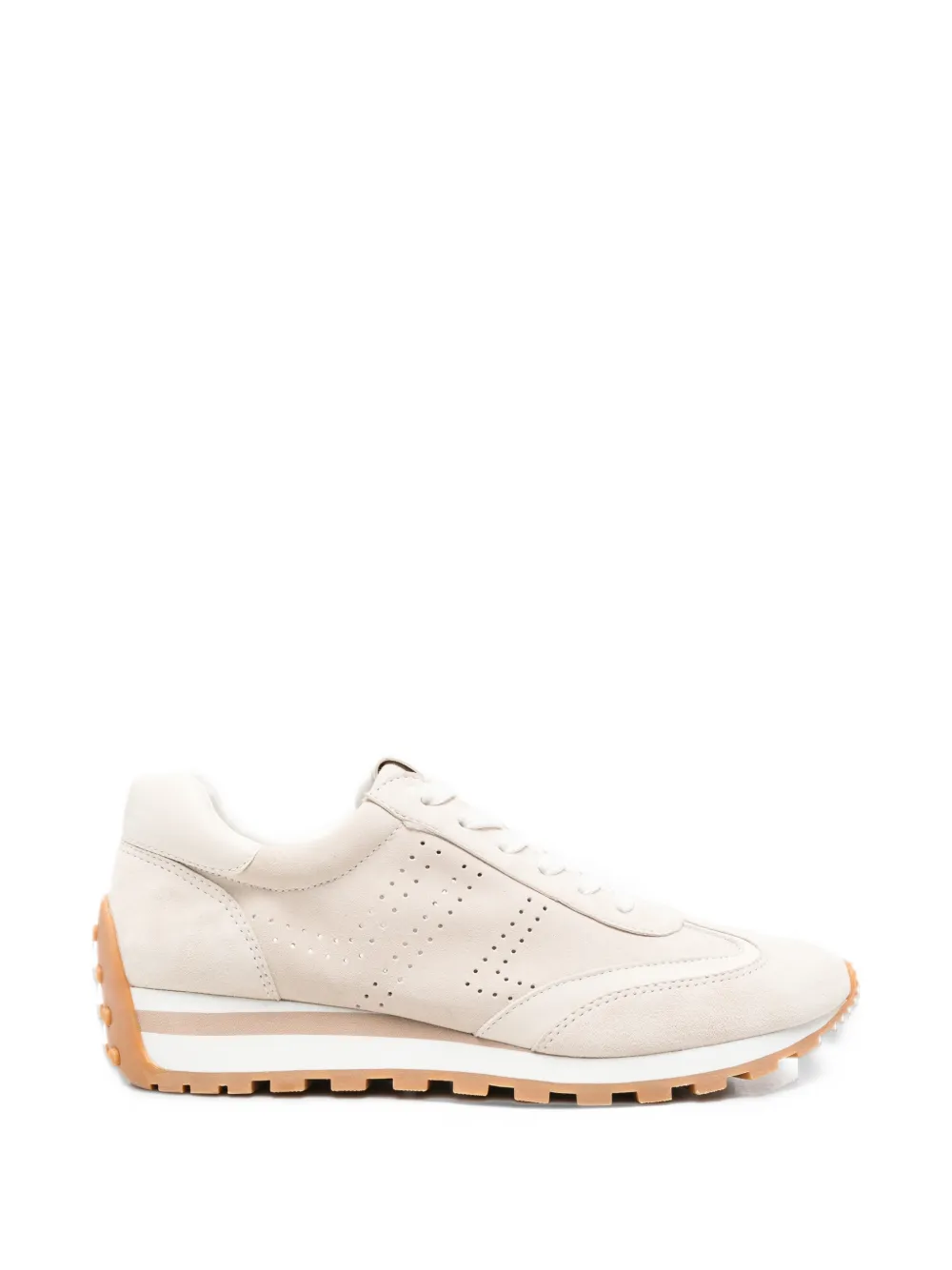 Lauren Ralph Lauren Dani Perf perforated panelled sneakers - Toni neutri