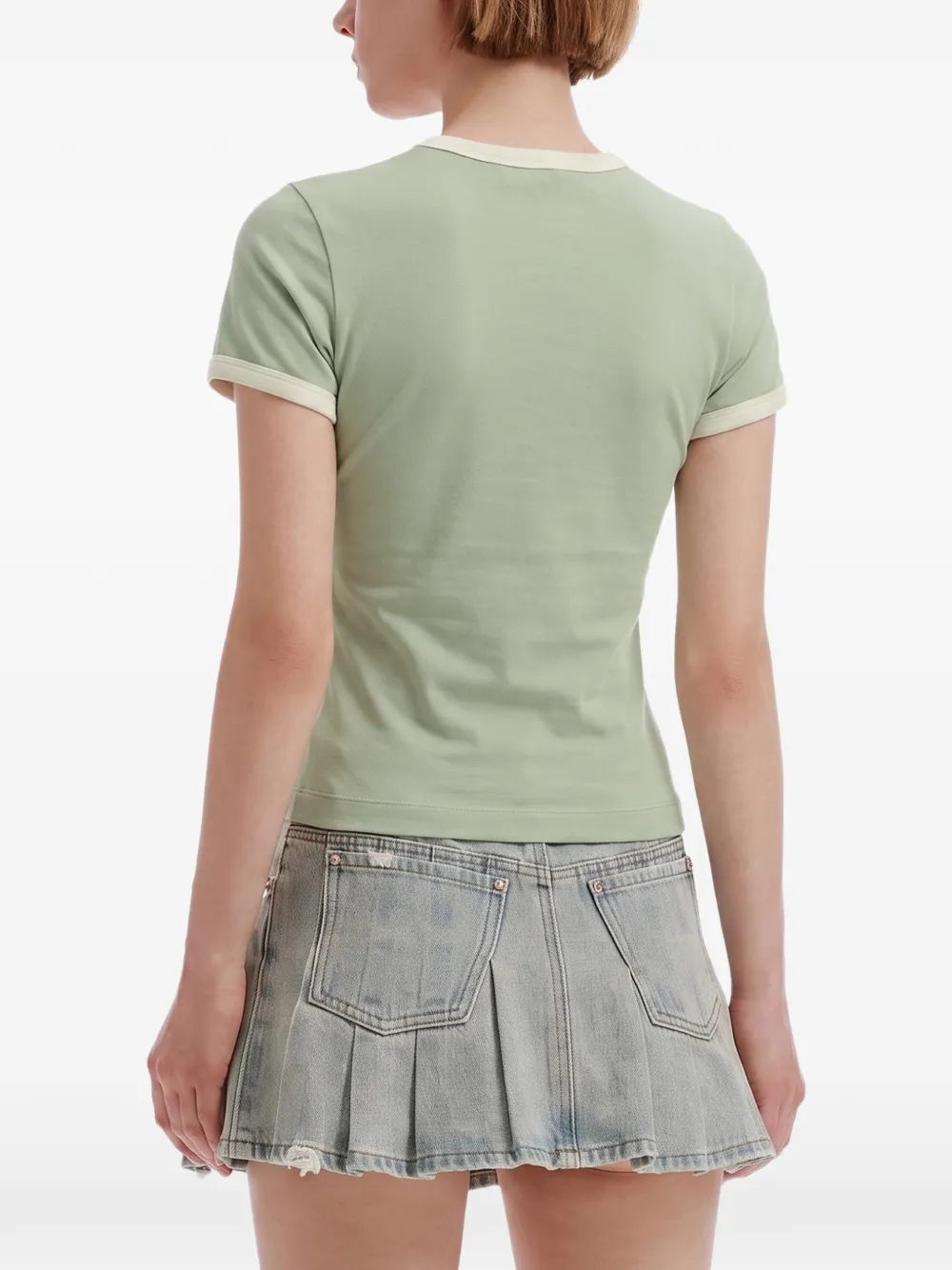 Palm Angels Cali Vibes slim T-shirt Groen