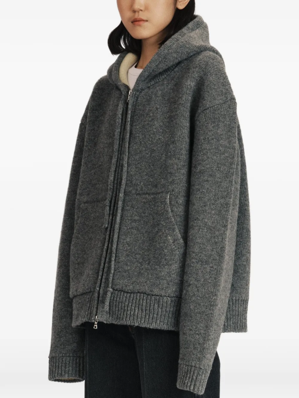 B.B. Walace Marshall zip-up hoodie - Grau
