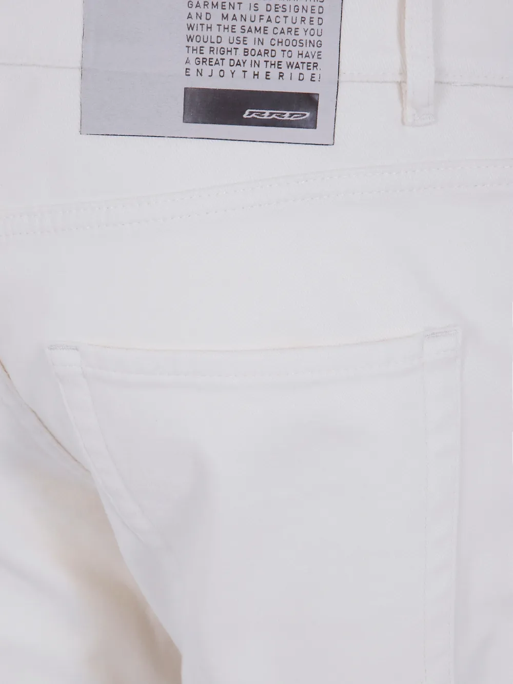 RRD Softwill cotton trousers Wit
