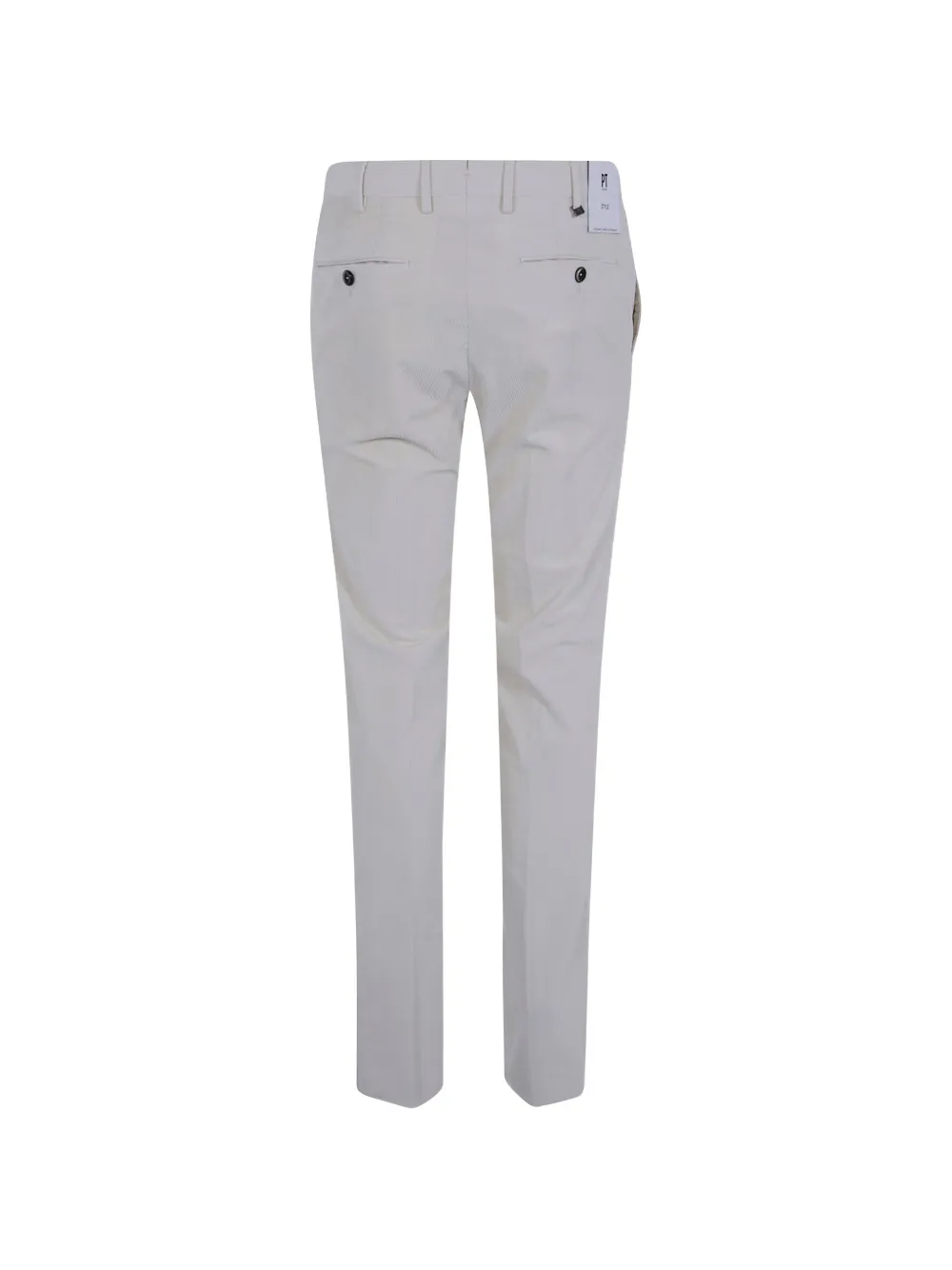 PT Torino corduroy chino trousers Wit