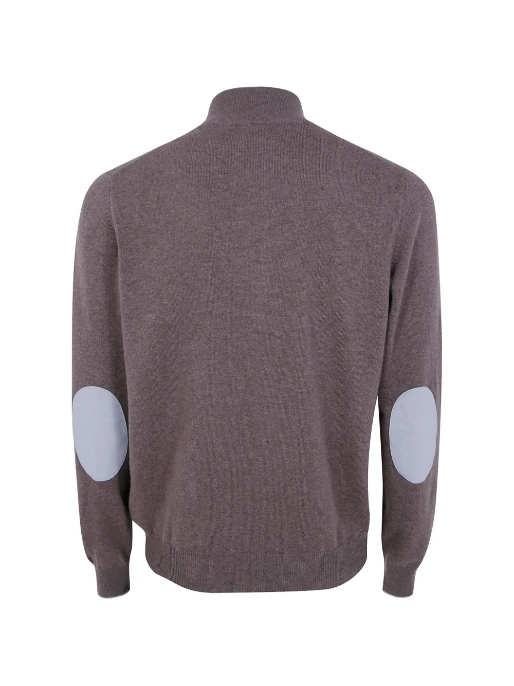 Gran Sasso elbow-patch quarter-zip sweater Bruin