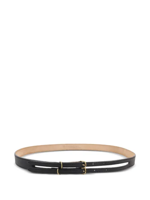 Balenciaga Pre-Owned double-buckle leather belt