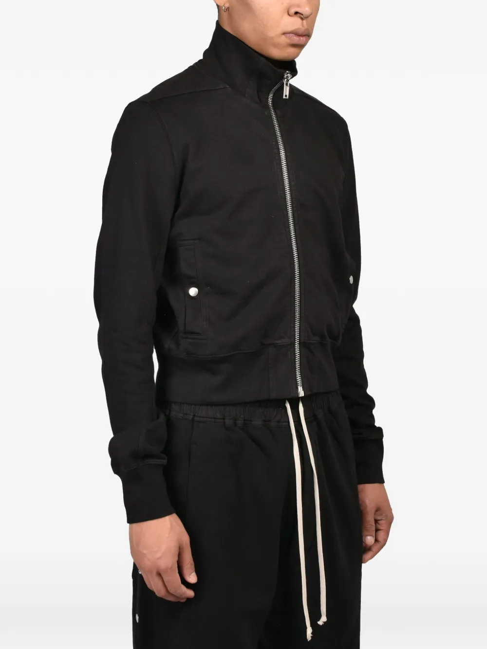 Rick Owens DRKSHDW reversible track jacket Zwart