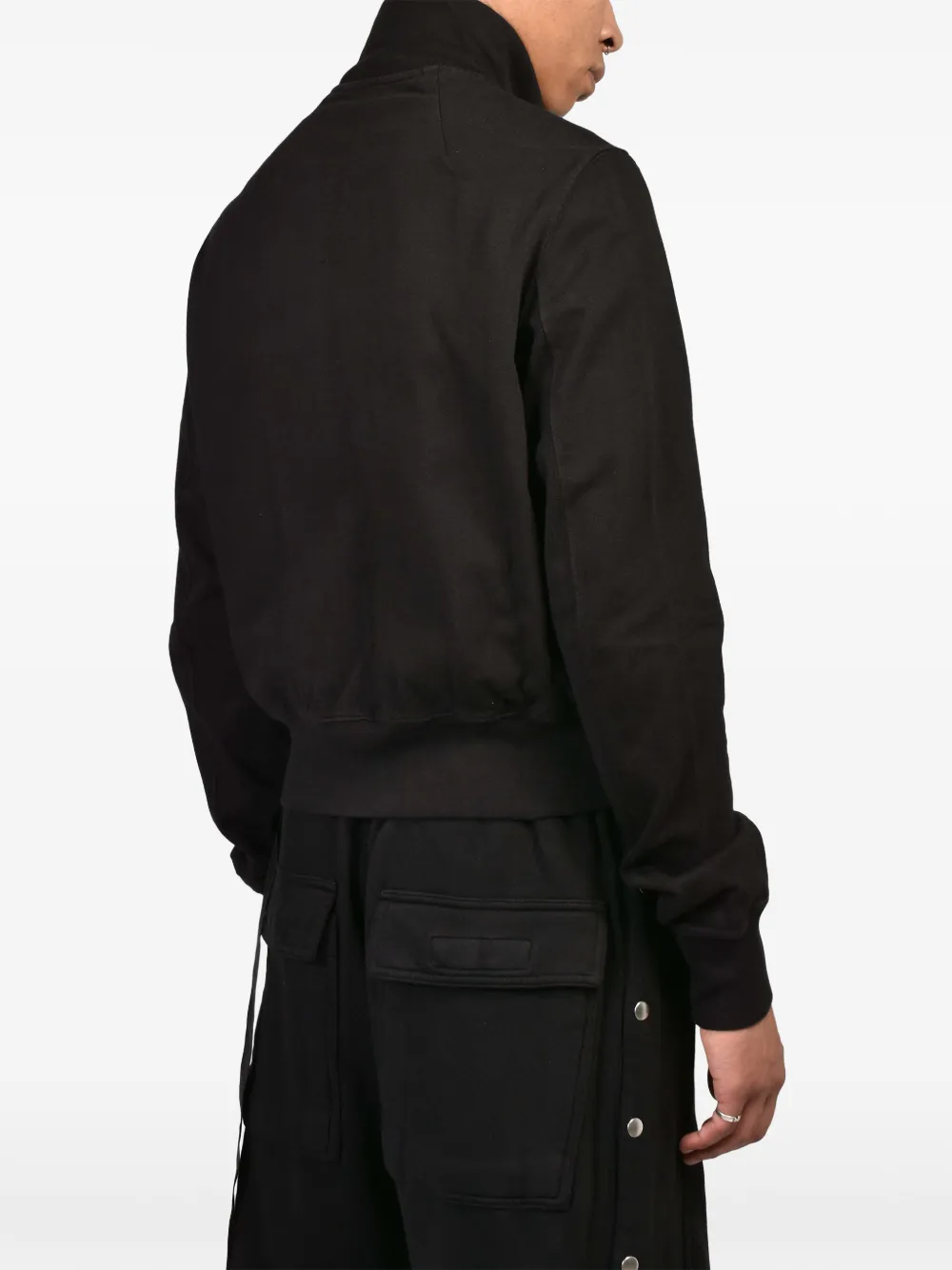 Rick Owens DRKSHDW reversible track jacket Zwart
