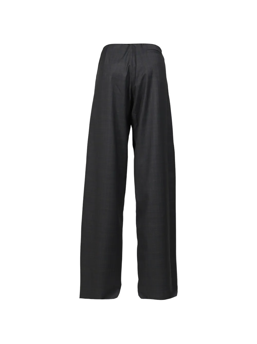 Natasha Zinko rolled-waist palazzo pants Grijs