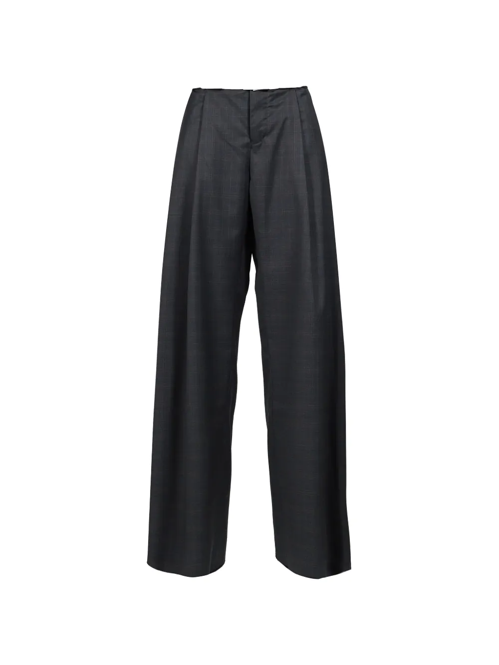 Natasha Zinko rolled-waist palazzo pants Grijs