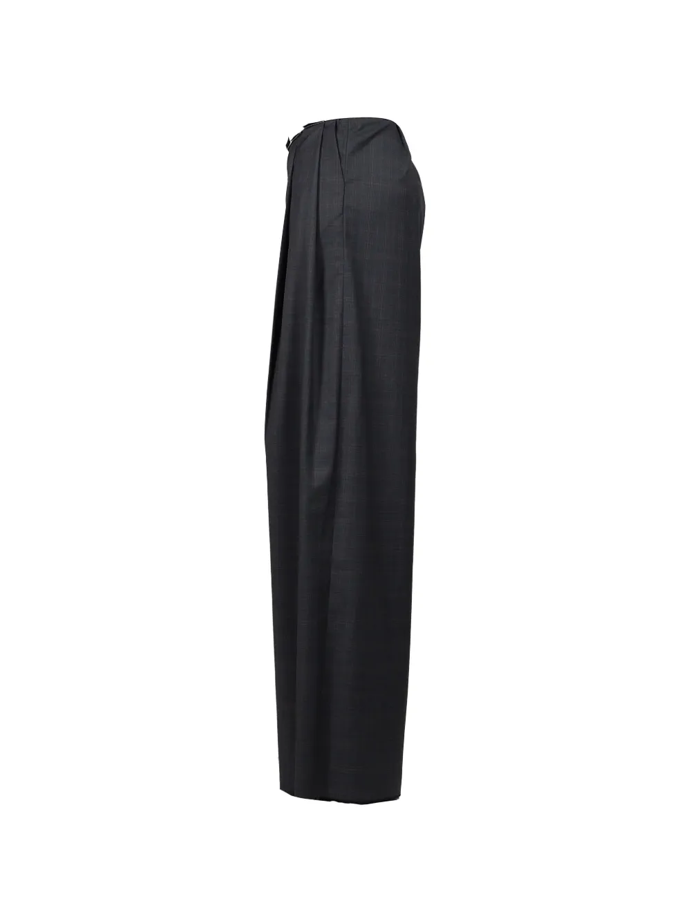 Natasha Zinko rolled-waist palazzo pants Grijs