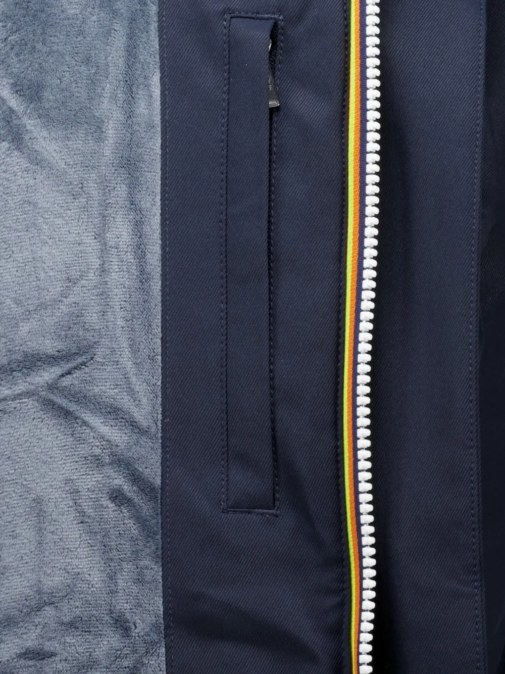 K-Way Jarno Twill Marmotta parka Blauw