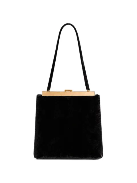Alberta Ferretti velvet framed mini bag