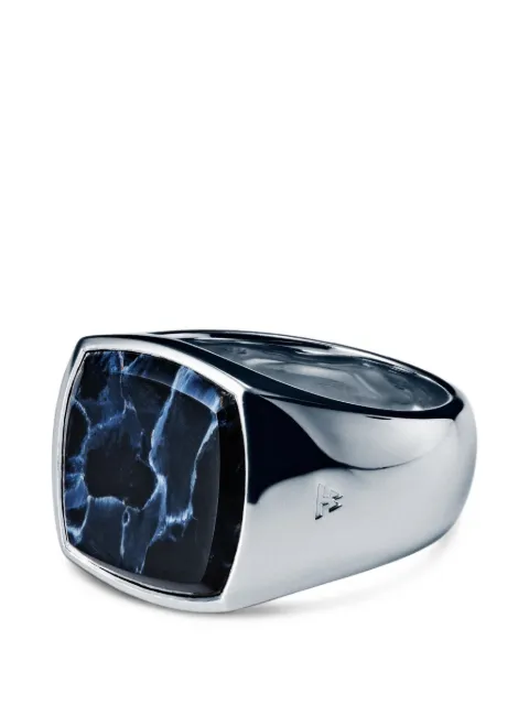 Tom Wood Pietersite signet ring