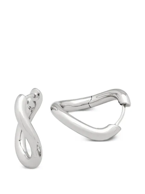 Tom Wood large River hoop earrings