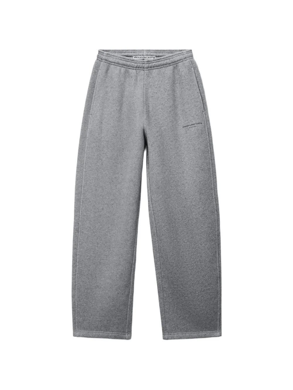Alexander Wang crystal hotfix mid-rise relaxed sweatpant - Grigio