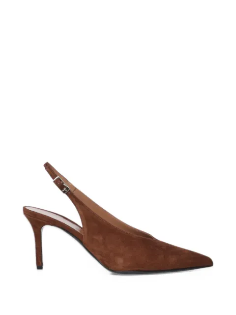 Giuliano Galiano Tara pointed-toe slingback pumps