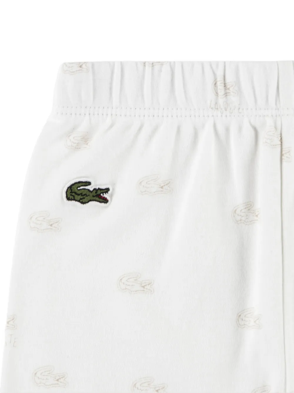 Lacoste Kids logo-print trousers set (set of three) Wit