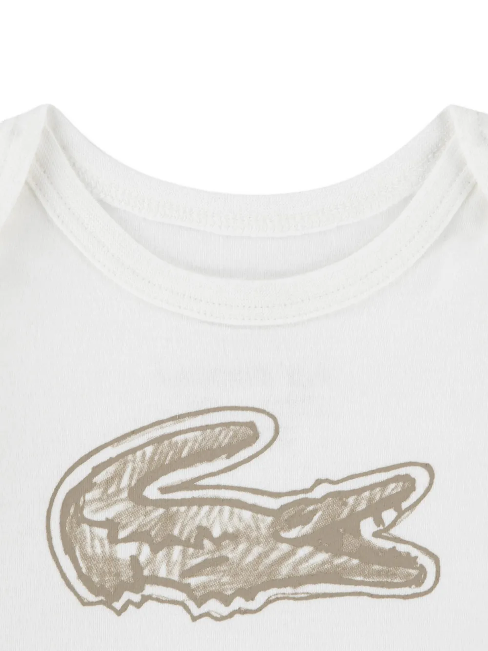 Lacoste Kids logo-print trousers set (set of three) Wit