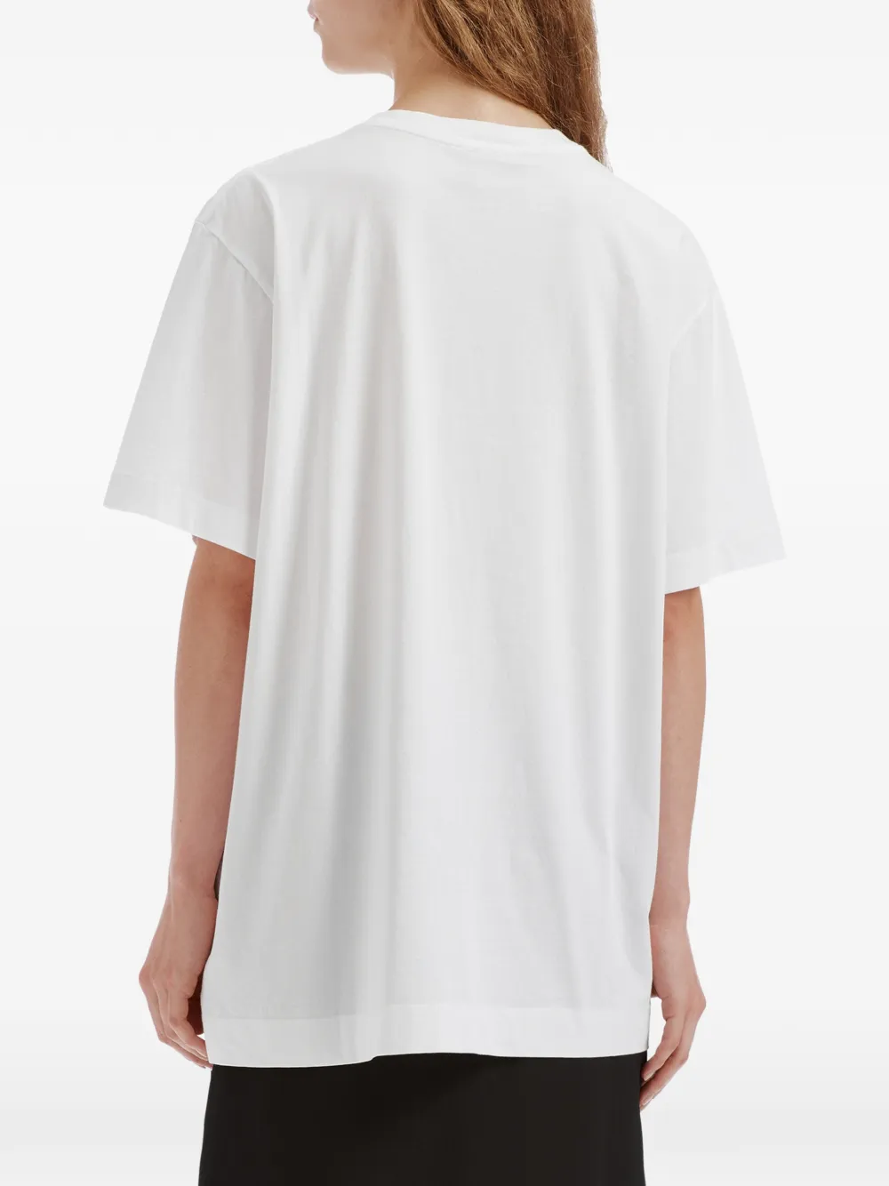 Simone Rocha Ribbon Rosette bow-embellished T-shirt Wit