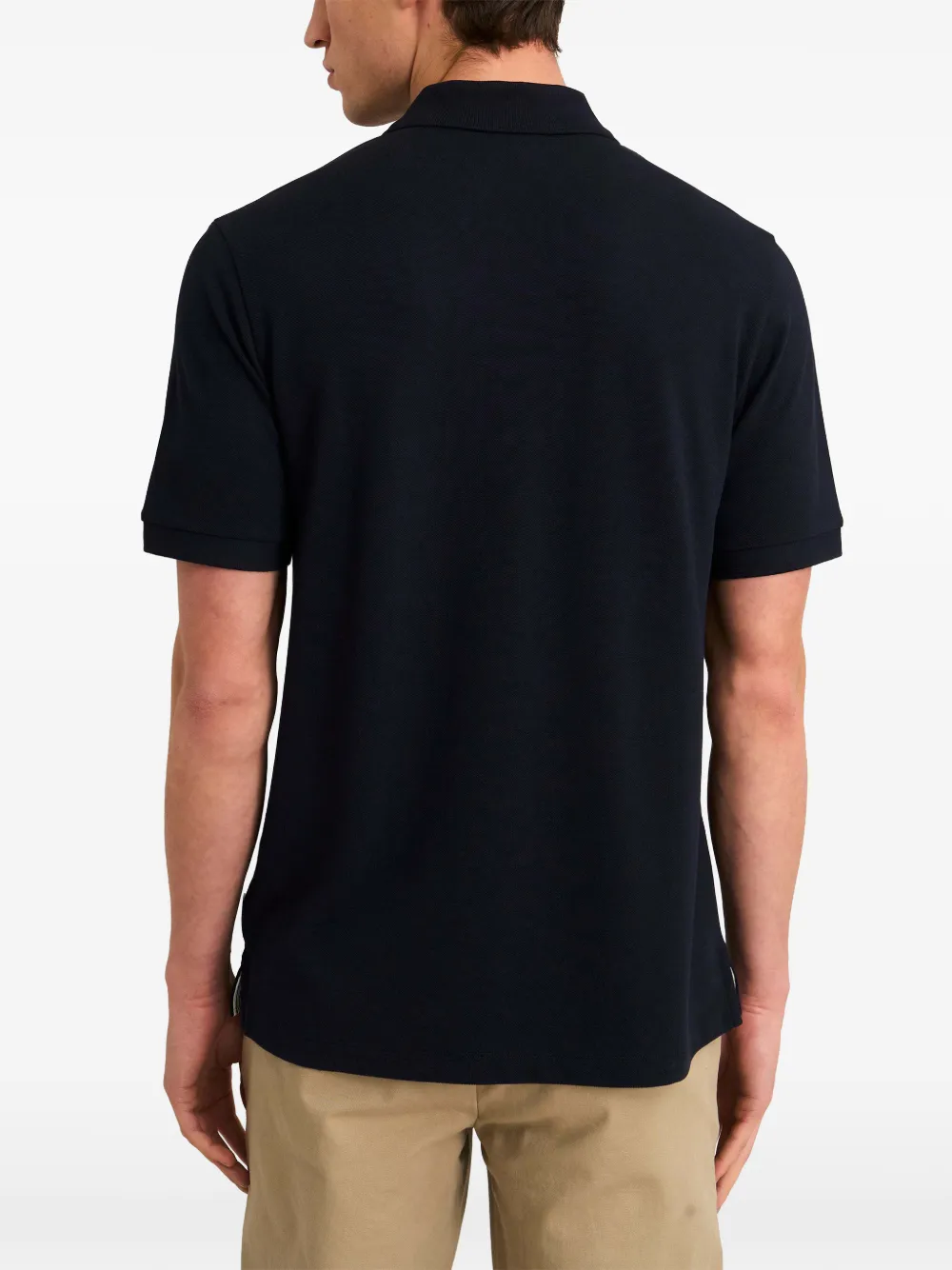 Pringle of Scotland logo-print polo shirt Blauw