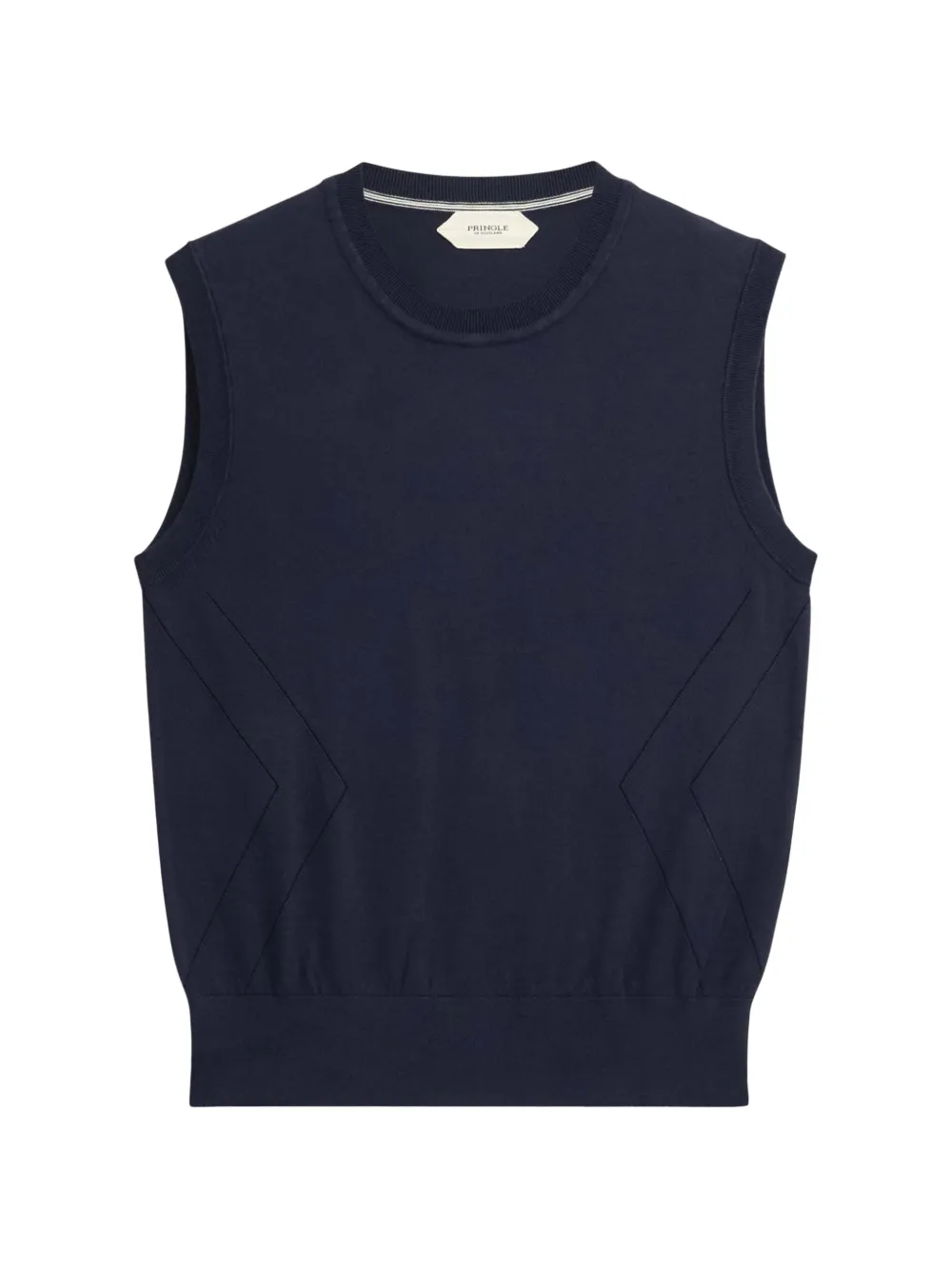 Pringle of Scotland pointelle-knit sleeveless vest - Blau