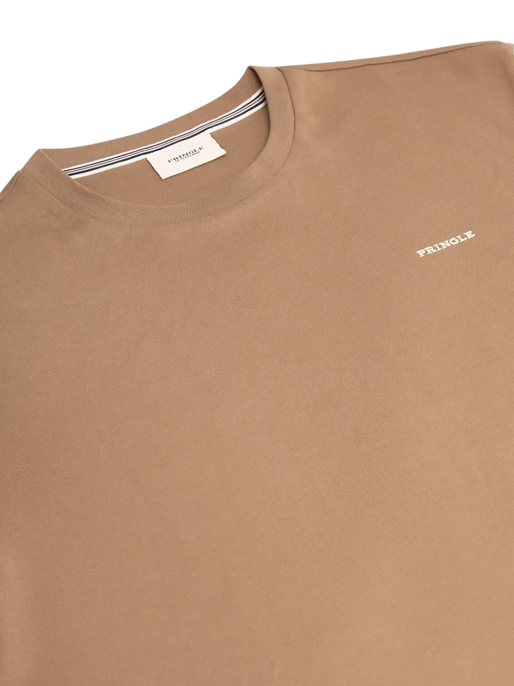 Pringle of Scotland logo-rubberised T-shirt Bruin