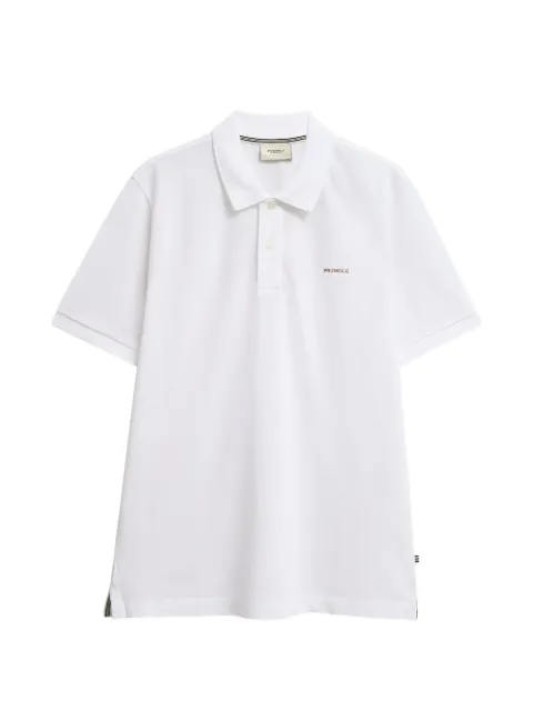 Pringle of Scotland logo-rubberised short-sleev polo shirt
