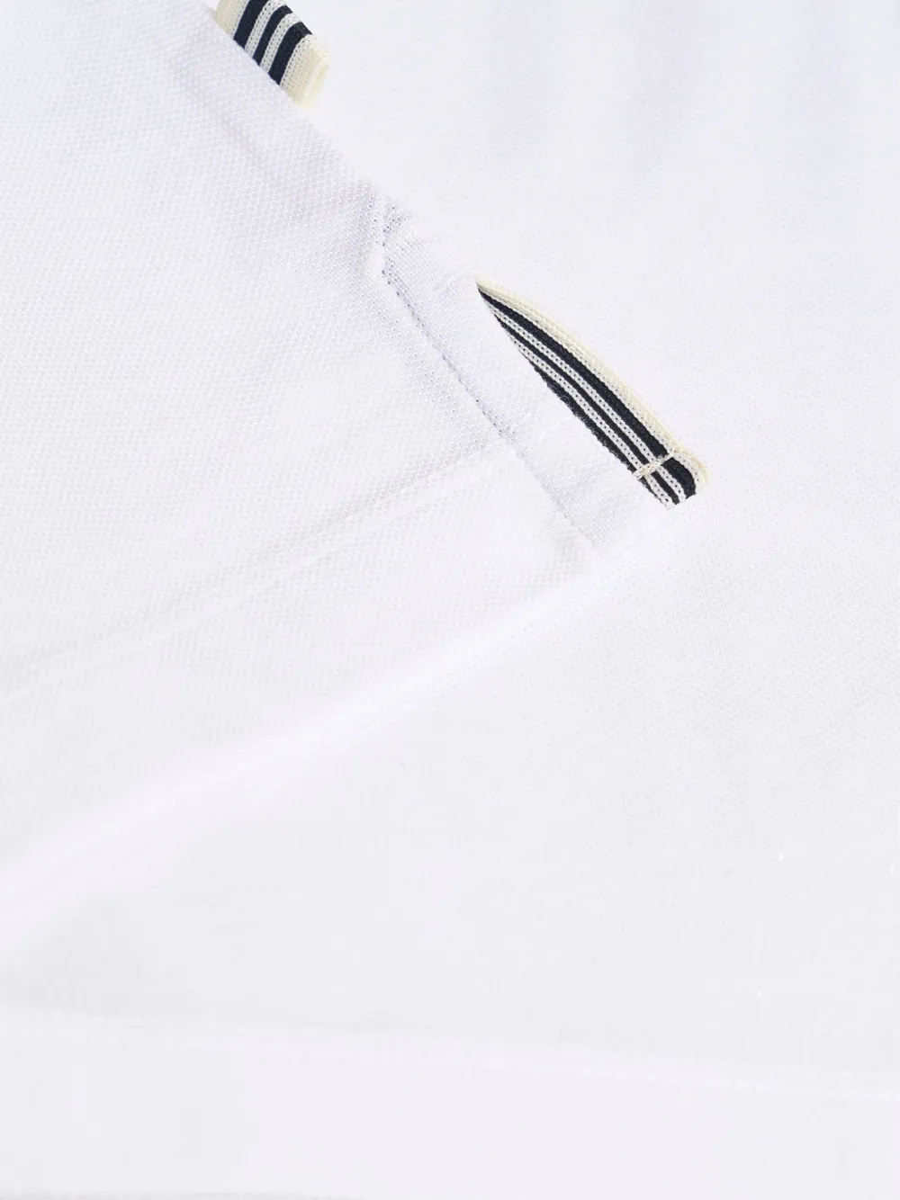 Pringle of Scotland logo-rubberised short-sleev polo shirt Wit