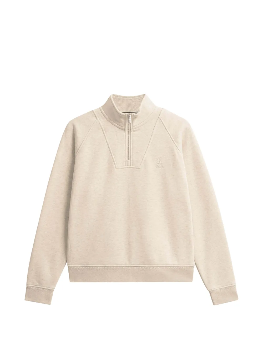 Pringle of Scotland half-zip sweatshirt - Nude