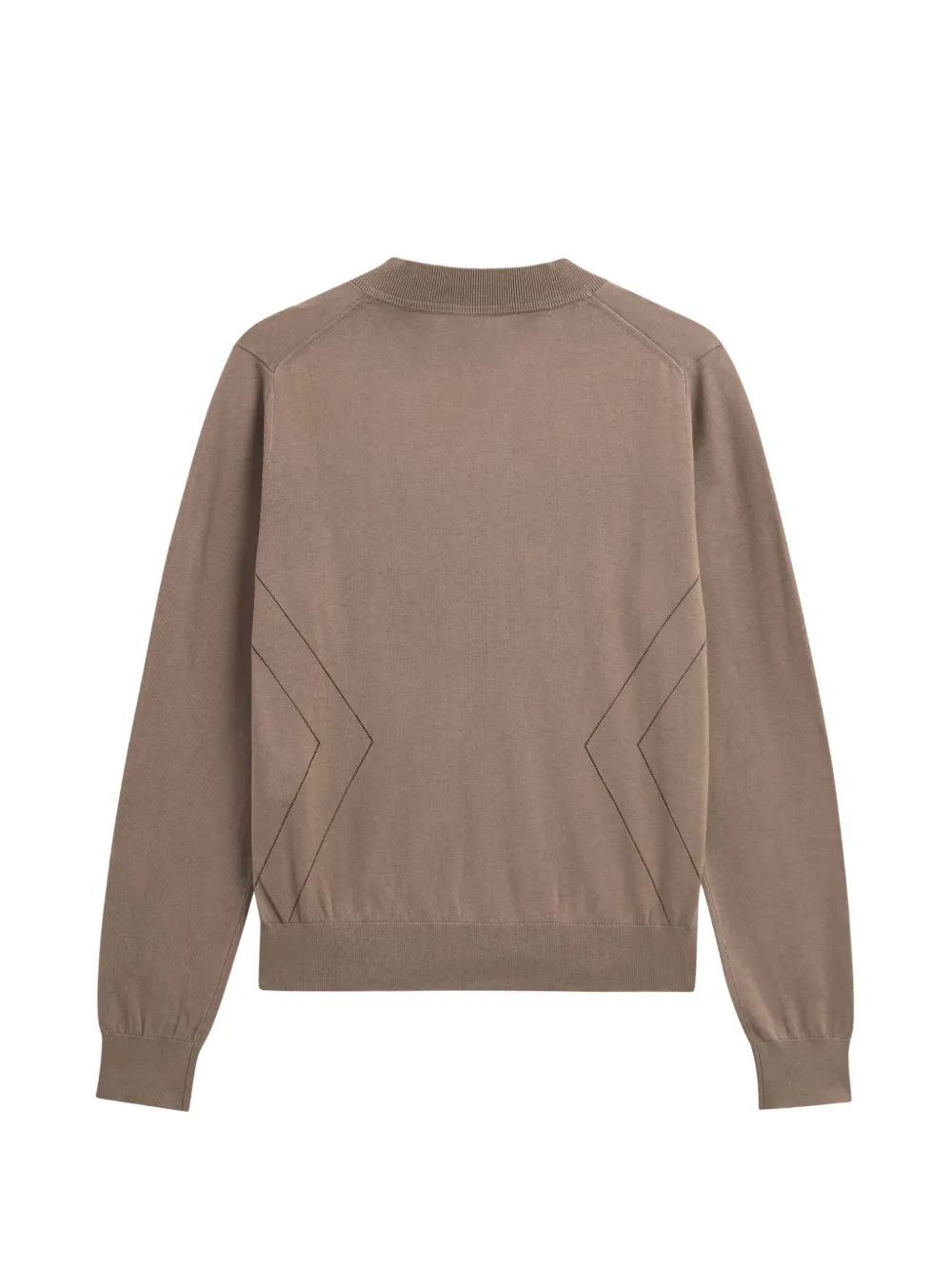 Pringle of Scotland pointelle-knit V-neck sweater Bruin