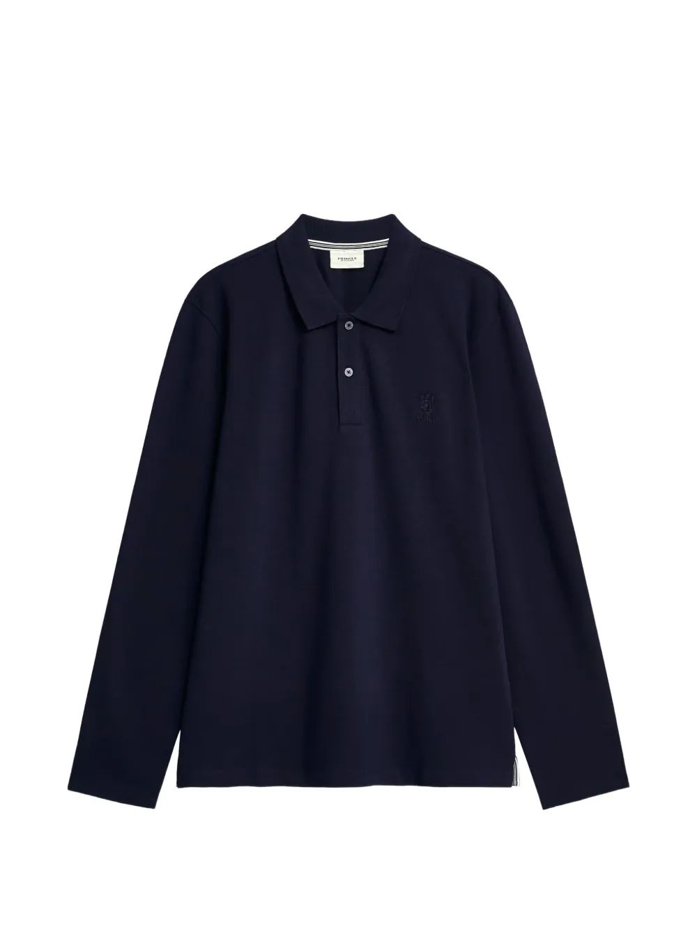 Pringle of Scotland long-sleeve polo shirt Blauw