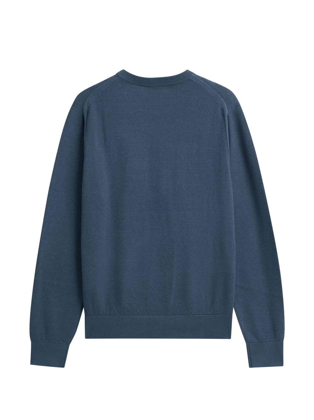 Pringle of Scotland diamond-stitch crew-neck sweater Blauw