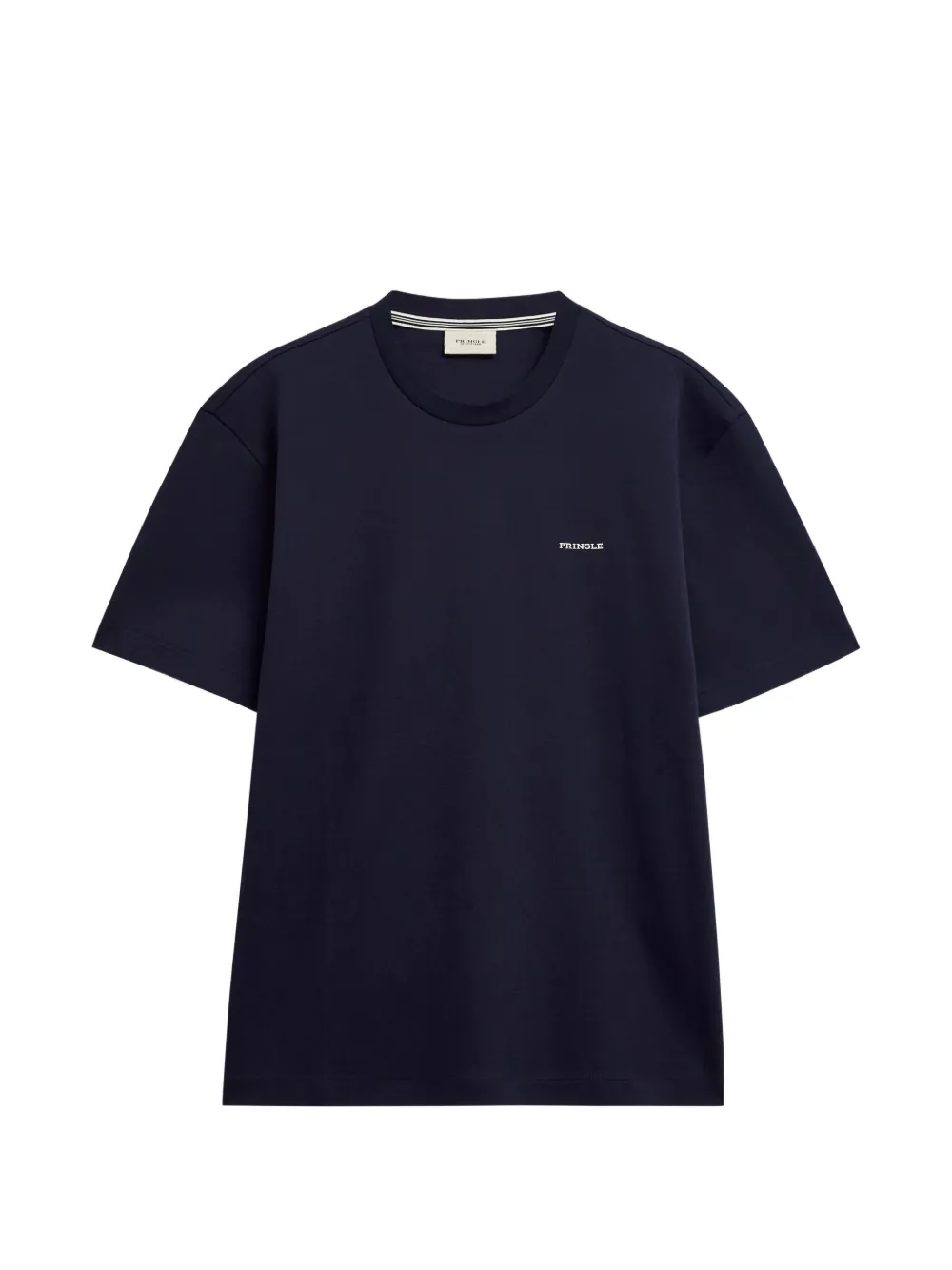 Pringle of Scotland logo-print cotton T-shirt - Bleu Pringle of Scotland logo-print cotton T-shirt - Bleu
