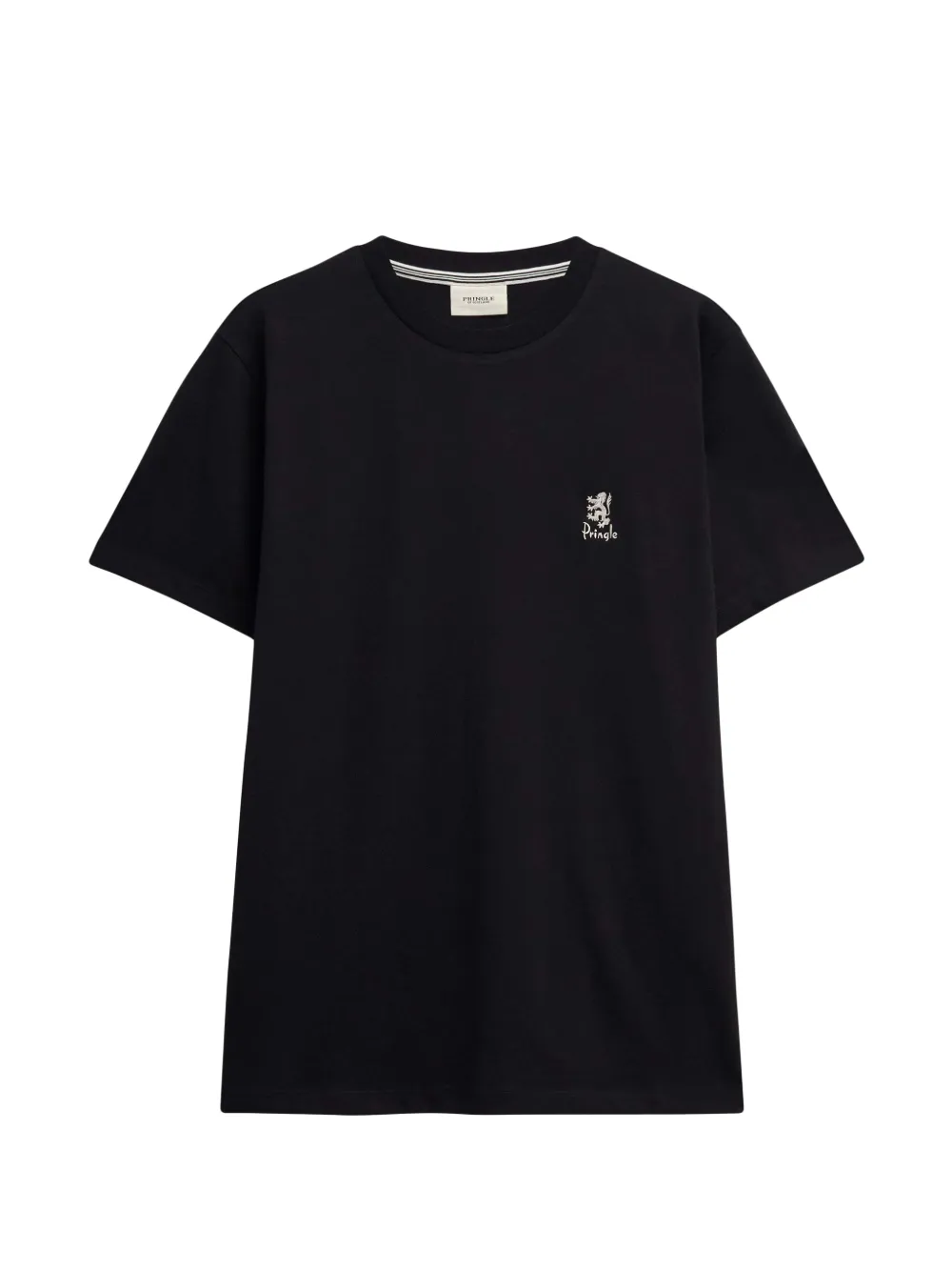 Pringle of Scotland embroidered-logo T-shirt - Noir Pringle of Scotland embroidered-logo T-shirt - Noir