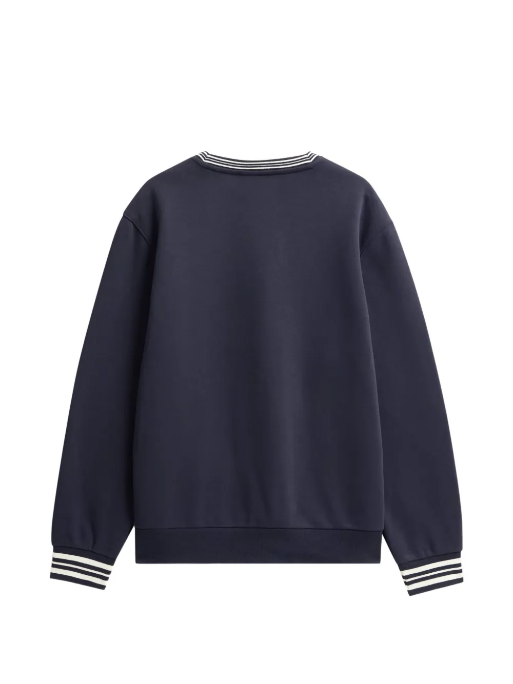 Pringle of Scotland logo-embroidered sweatshirt Blauw