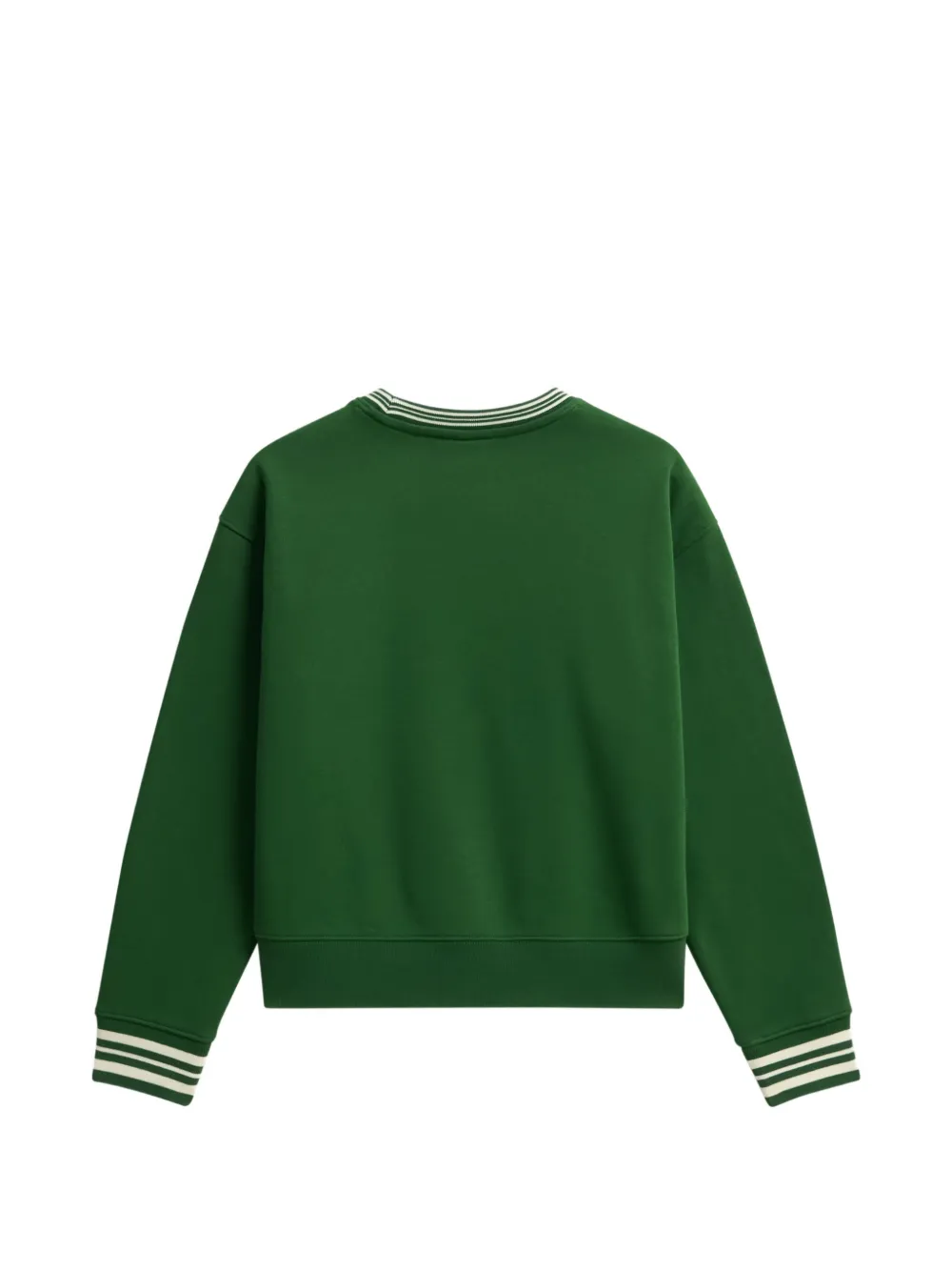 Pringle of Scotland Piqué sweater met geborduurd logo Groen