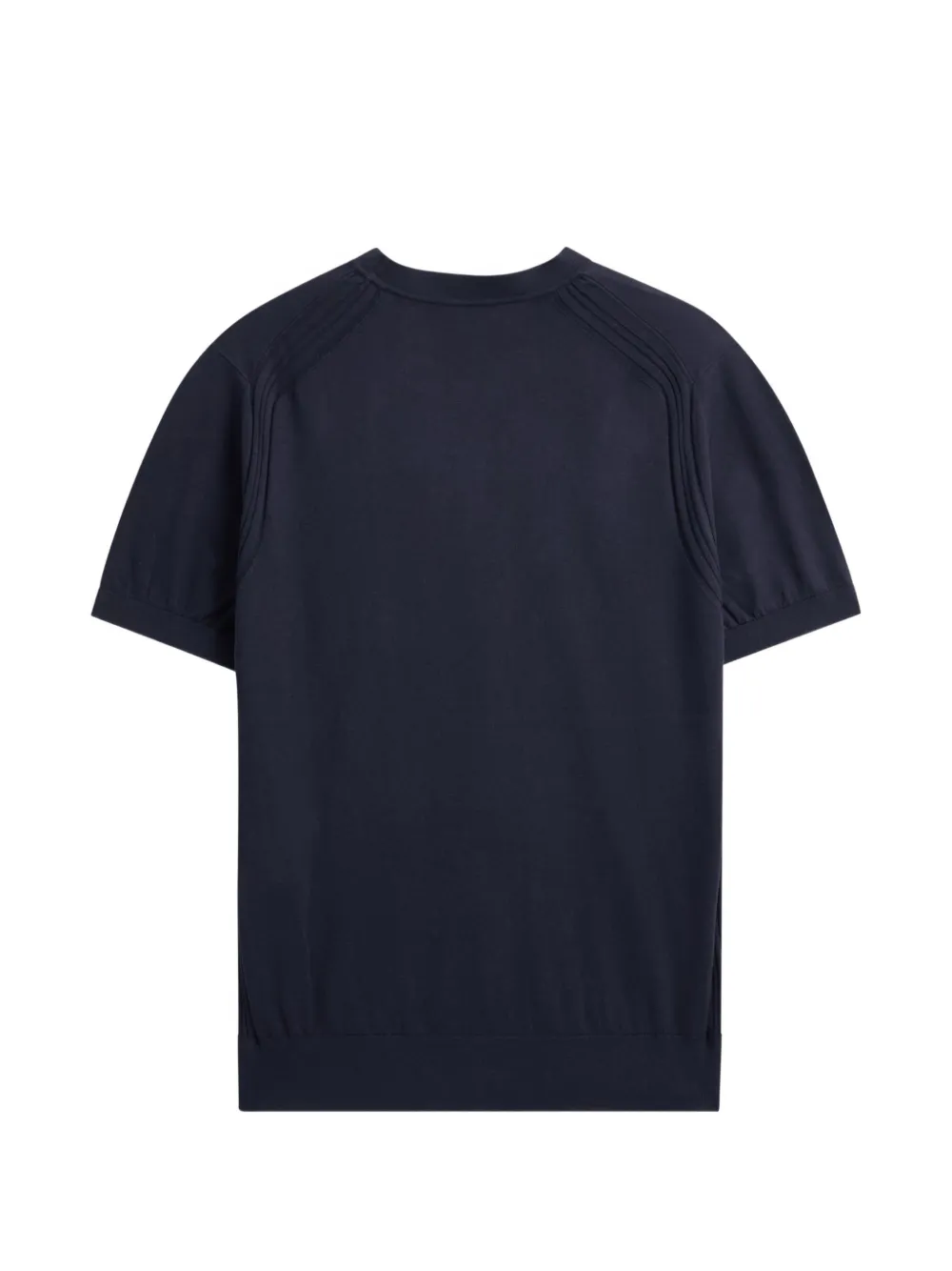 Pringle of Scotland knitted T-shirt Blauw